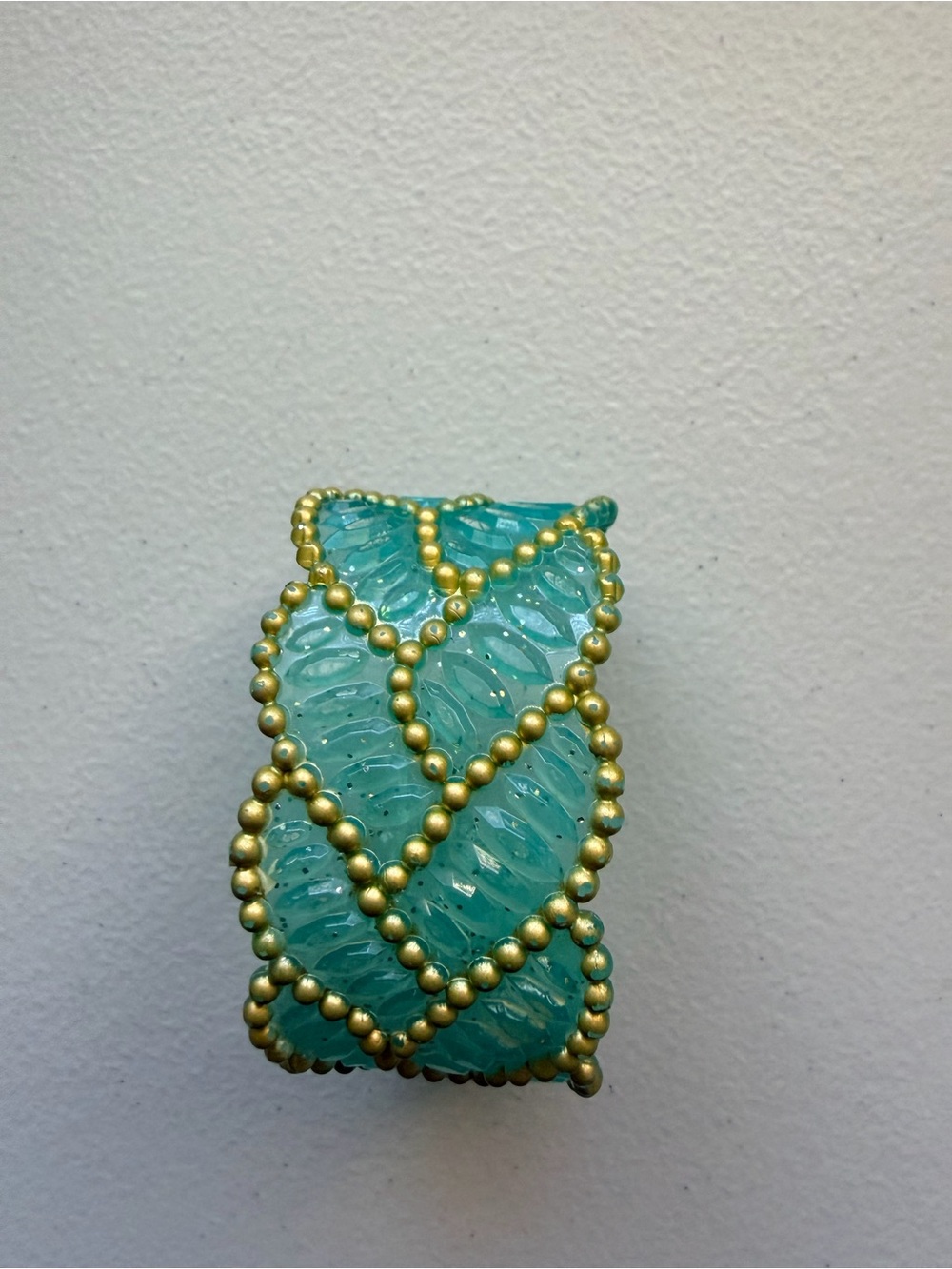 Beautiful Green Cuff Bracelet